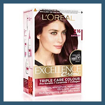 LOREAL EX CREME TCC 316 BURGUNDY 24ML 26GM Hair Color LOREAL EX CREME TCC 316 BURGUNDY 24ML 26GM Hair Color